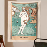 Die Venus-Tarotkarte Wandbehang